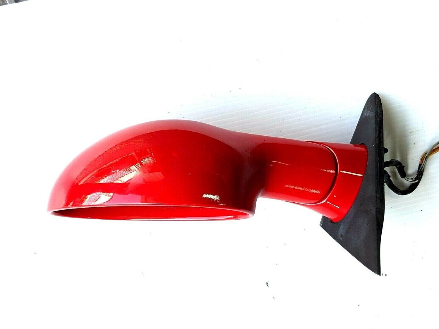 FERRARI 360 SPIDER PARTS LEFT DOOR MIRROR COMPLETE ROSSO CORSA 65732210