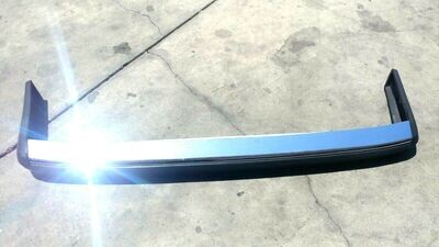 65 - 80 ROLLS ROYCE SILVER SHADOW REAR BUMPER complete. Bar, extensions, chrome