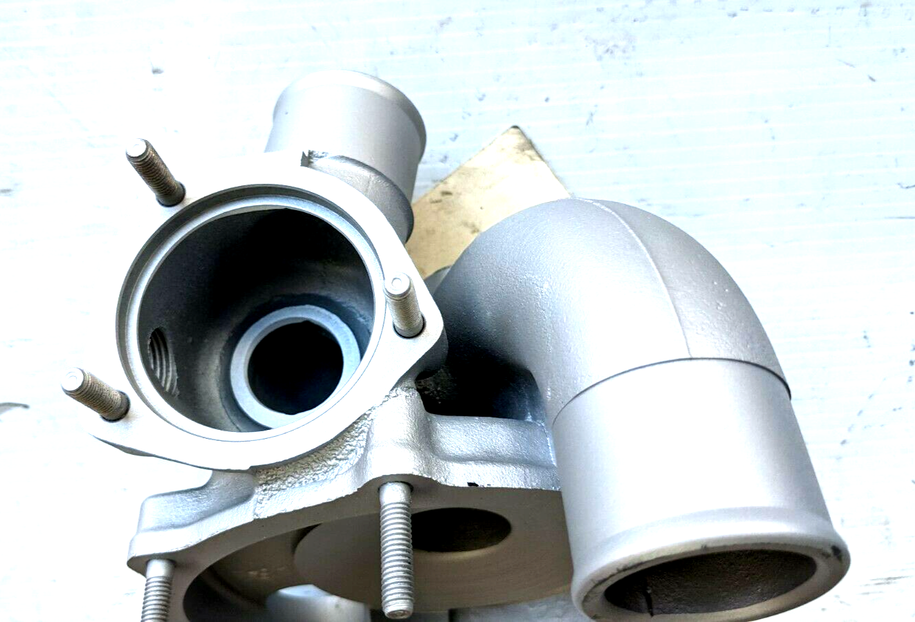 FERRARI 348 PARTS WATER COOLANT PUMP BASE, THERMOSTAT HOUSING 156350