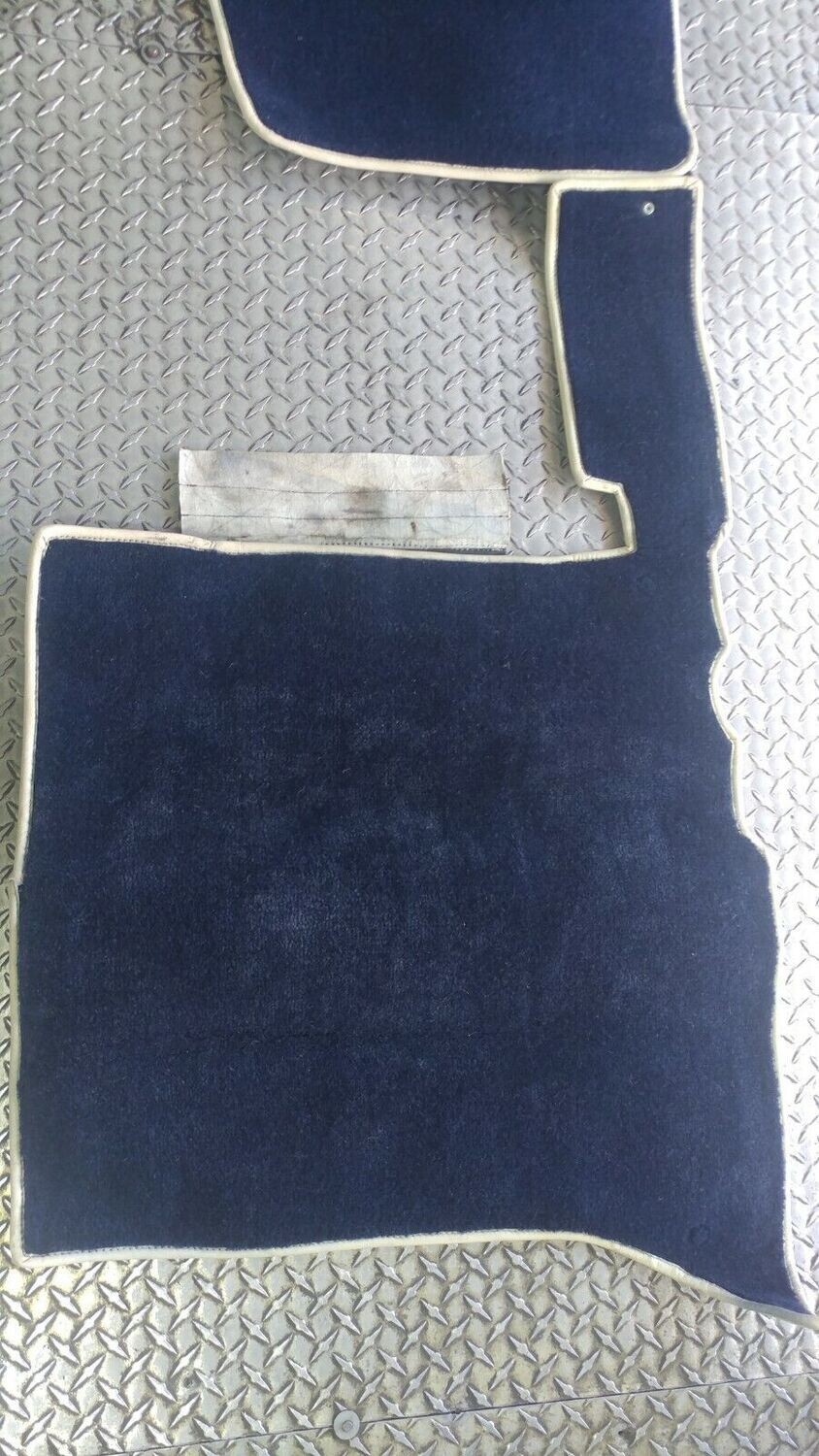 ROLLS ROYCE SILVER SPUR complete cabin floor carpet blue and magnolia