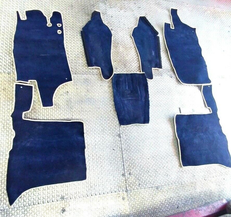 ROLLS ROYCE SILVER SPUR complete cabin floor carpet blue and magnolia