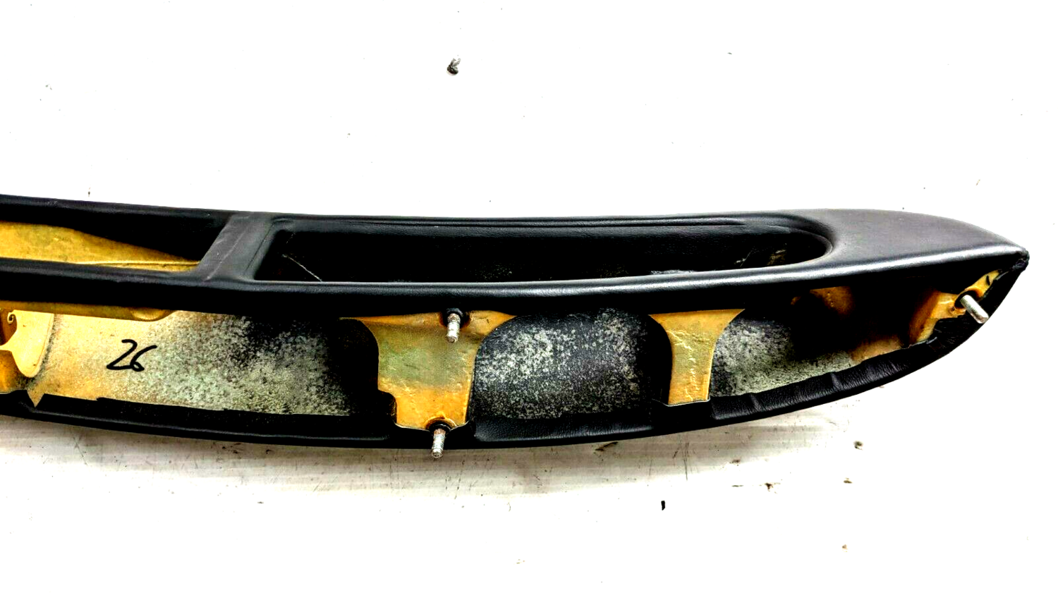 FERRARI 360 SPIDER PARTS RIGHT DOOR PANEL ARM REST ON BLAK 65938800