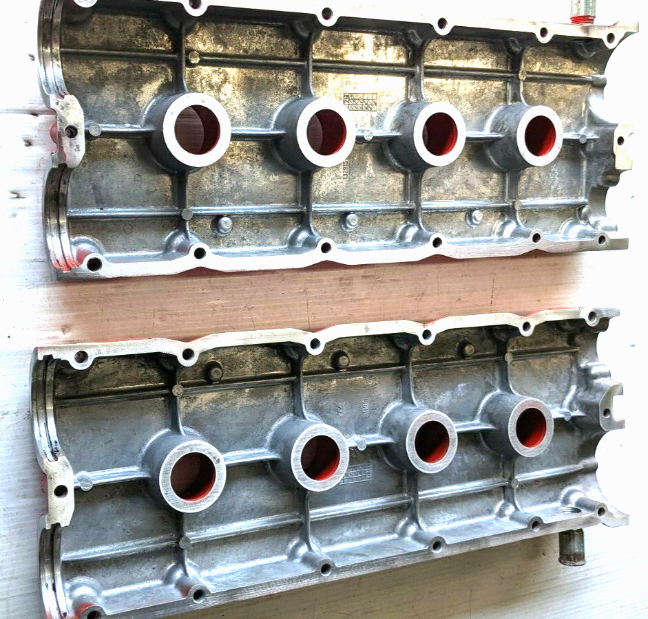FERRARI 348 PART valve covers PAIR RIGHT AND LEFT RESTORED