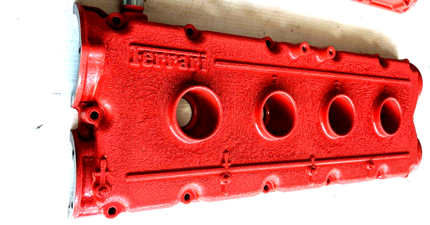 FERRARI 348 PART valve covers PAIR RIGHT AND LEFT RESTORED