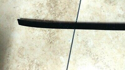 81 - 98 ROLLS ROYCE SILVER SPUR BENTLEY CHROME door moulding wiper rubber strip