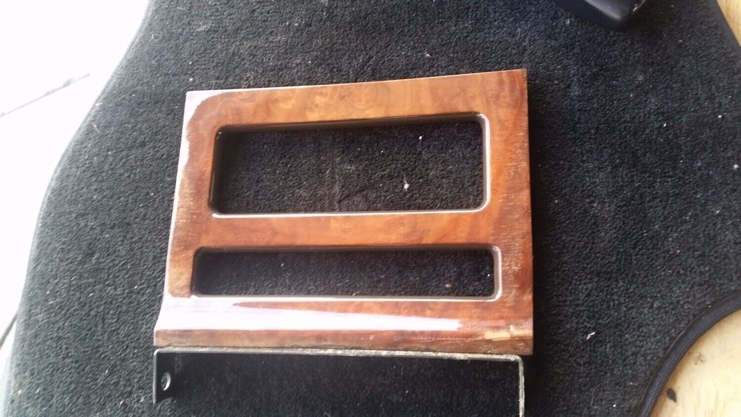 1998 Rolls Royce Silver Spur Spirit climate control wood cover block veneer
