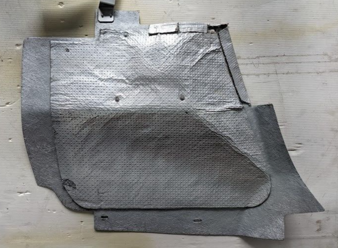 FERRARI 360 SPIDER PARTS RIGHT EXHAUST MANIFOLD HEAT INSULATION SHIELD 184301