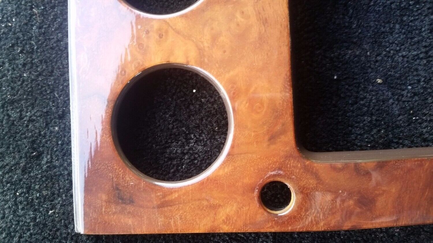 1998 Rolls Royce Silver Spur Spirit console a/c vent wood cover block veneer