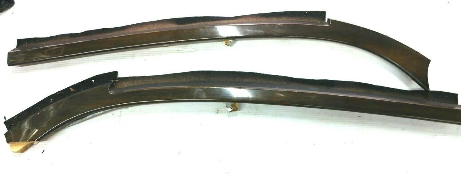 65 - 80 ROLLS ROYCE SILVER SHADOW WINDSHIELD DASHBOARD WOOD UW12189 UW12190