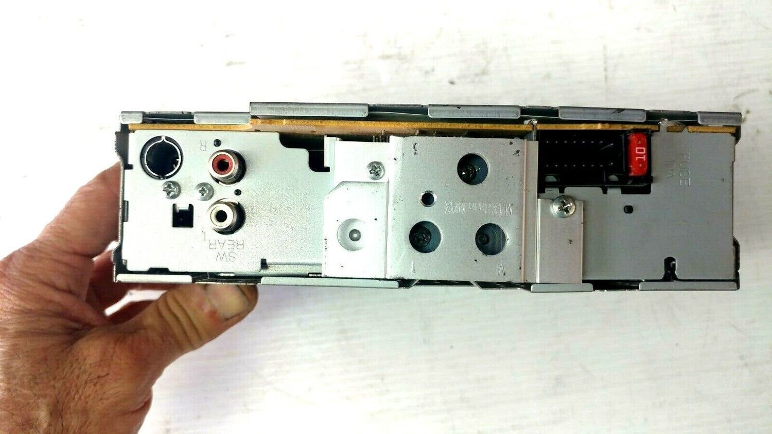 FERRARI 348 PARTS INTERIOR KENWOOD RD-138 RADIO AT center console