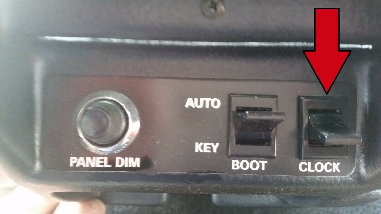 Rolls Royce Silver Spirit Spur glove box clock time set switch 30000 on