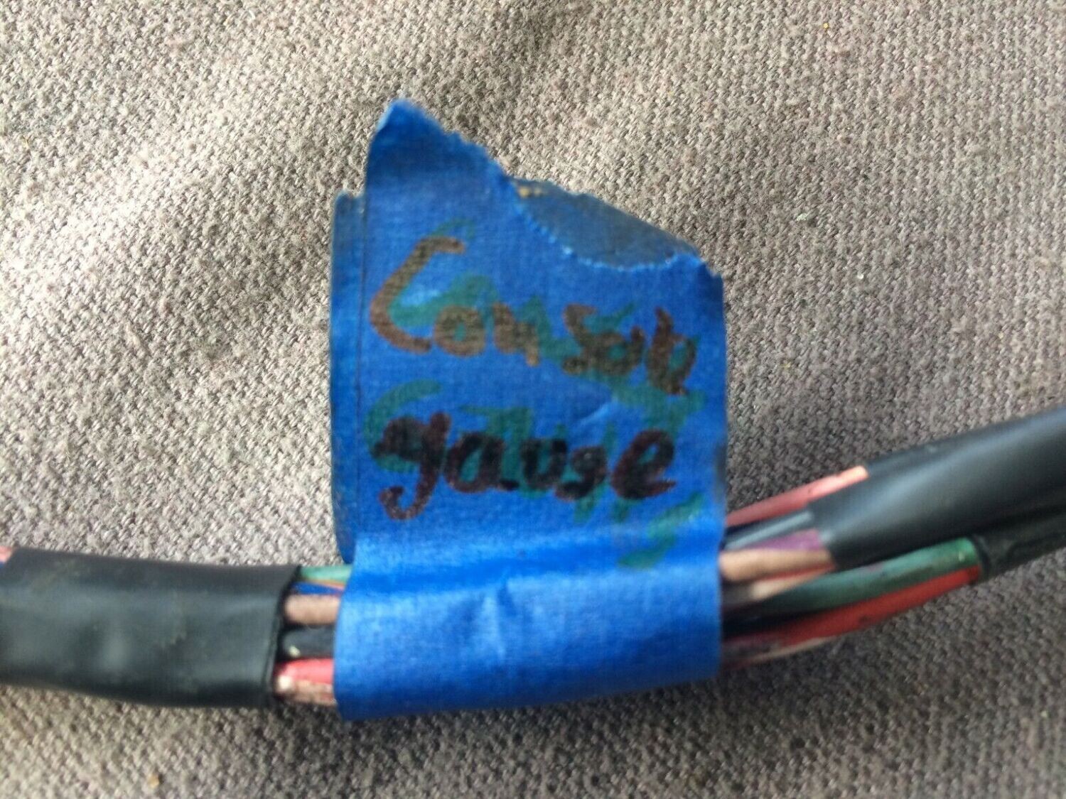 ROLLS ROYCE SILVER SPUR BENTLEY S console gauges WIRING harness UD26597