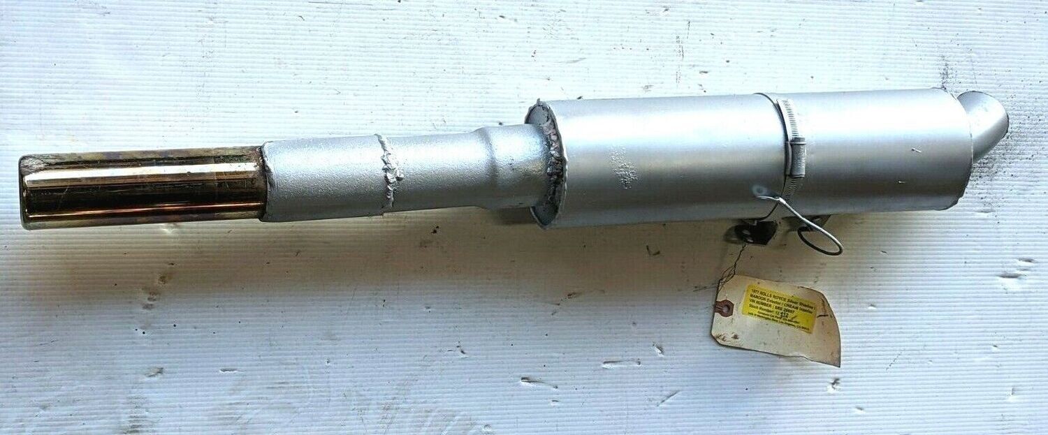 ROLLS ROYCE SILVER SHADOW REAR MUFFLER RH8867 good condition with UR13909