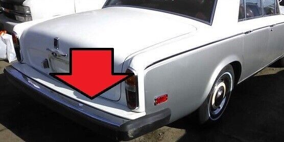 65 to 80 ROLLS ROYCE SILVER SHADOW rear BUMPER metal filler moulding