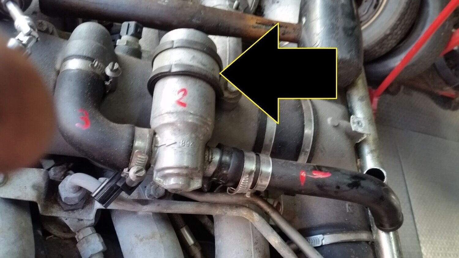 1998 Rolls Royce Silver SPUR BENTLEY TURBO R RL IDLE SPEED REGULATOR VALVE clamp