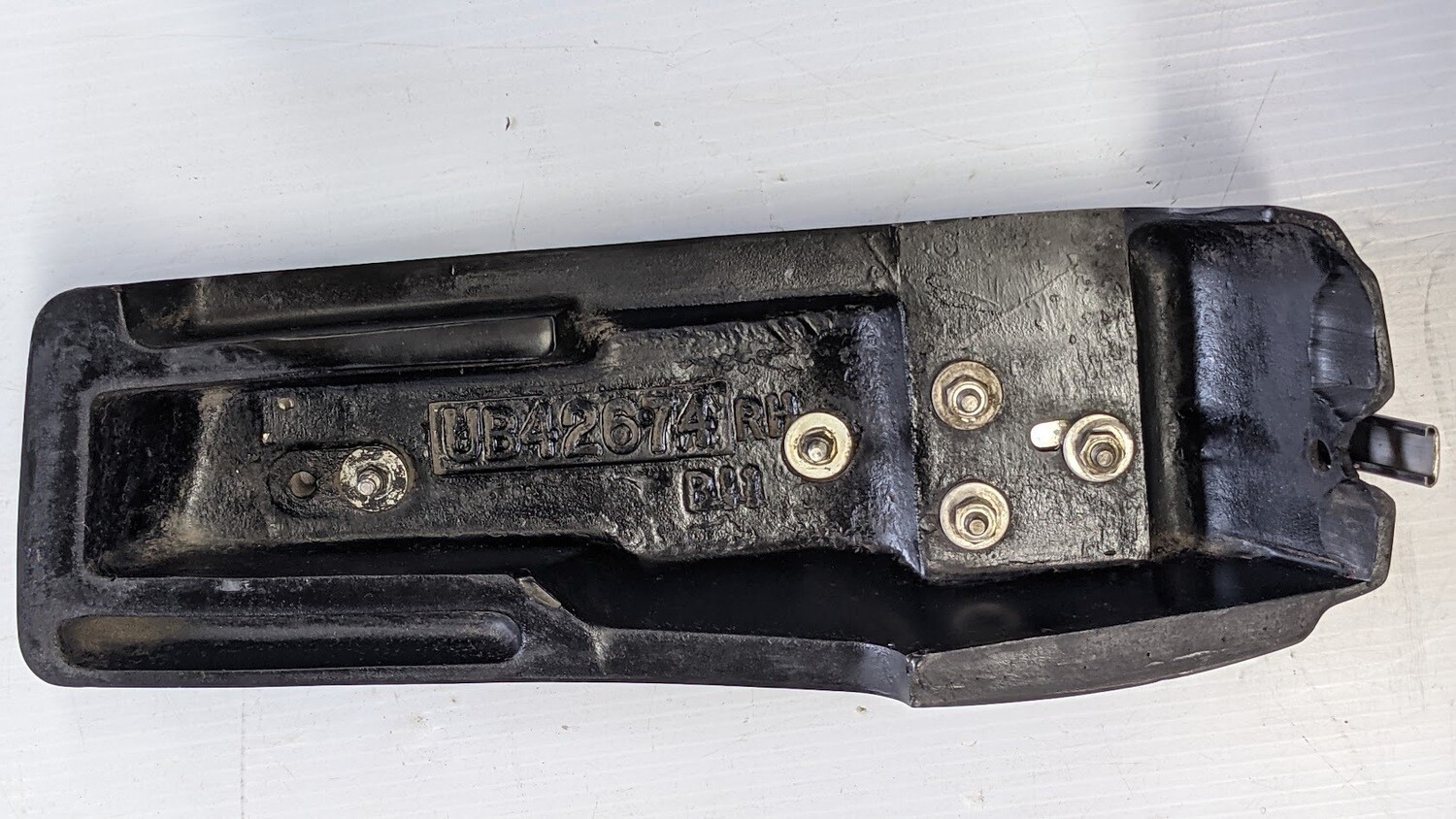 81-95 ROLLS ROYCE SILVER SPUR BENTLEY RIGHT front bumper EXTENSION UB42674 WI...