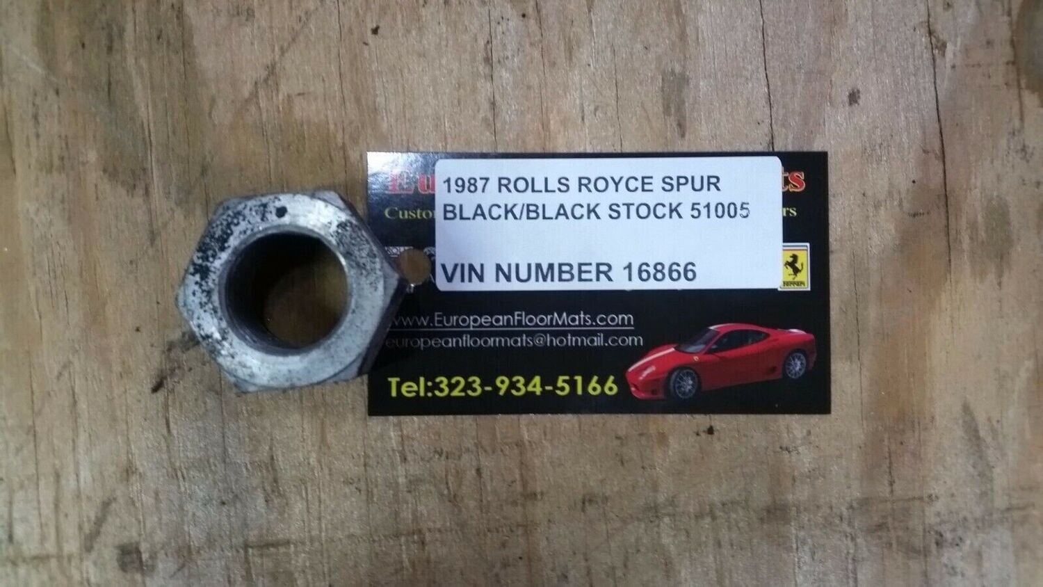 81 82 86 87 Rolls Royce Silver Spur Spirit crankshaft front nut