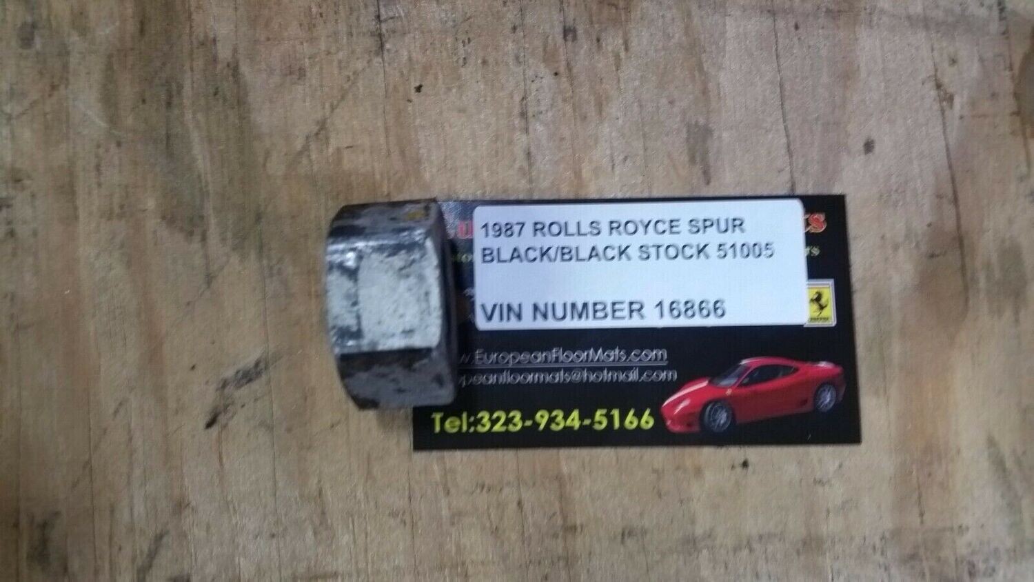 81 82 86 87 Rolls Royce Silver Spur Spirit crankshaft front nut