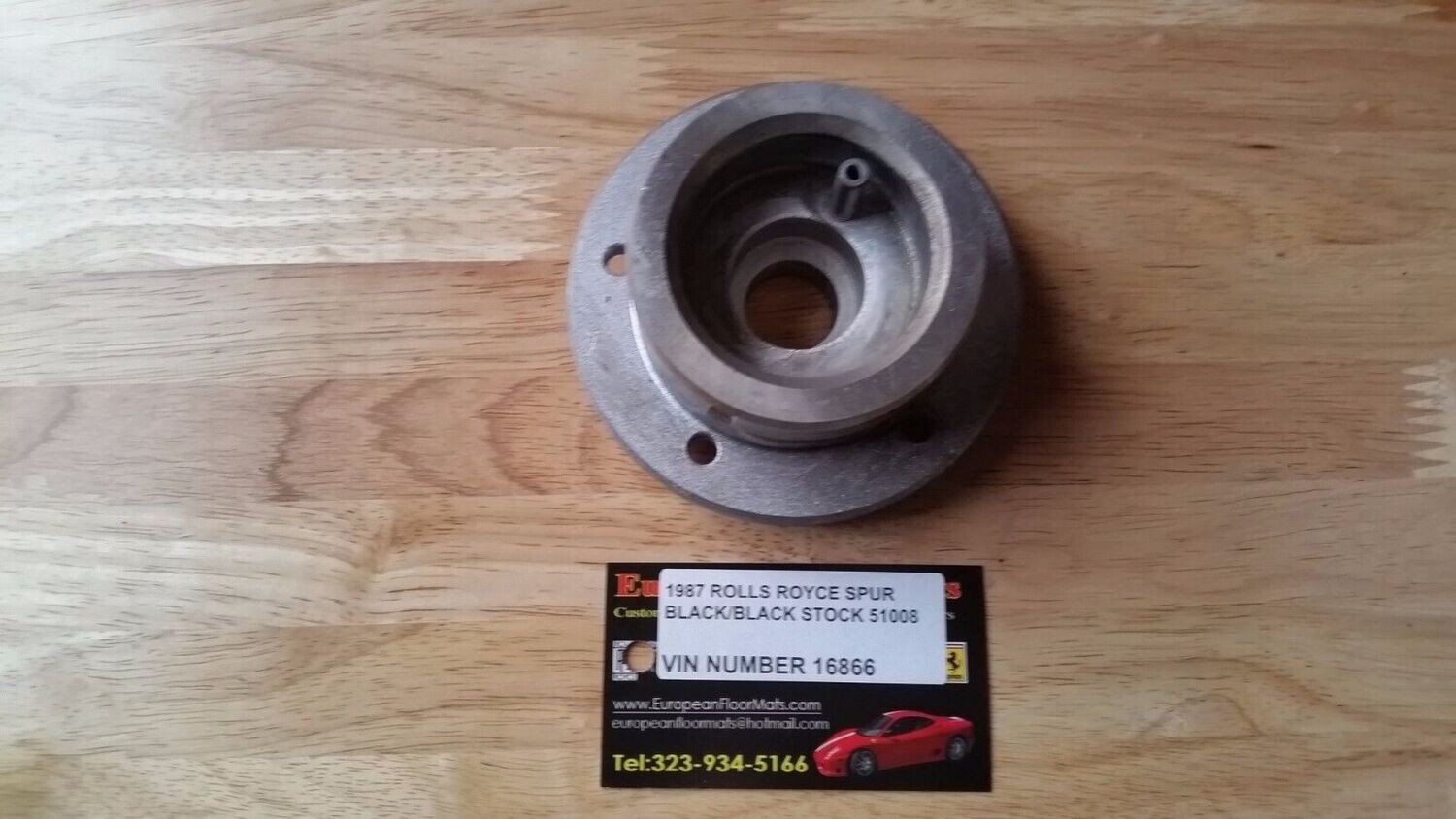 81 to 89 Rolls Royce Silver Spirit SPur front engine pulley HUB
