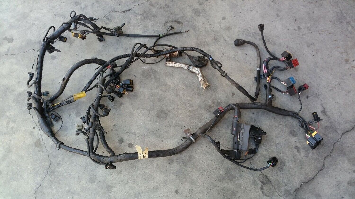 96 97 98 99 BENTLEY TURBO R ecu ENGINE CONTROL UNIT engine harness wires