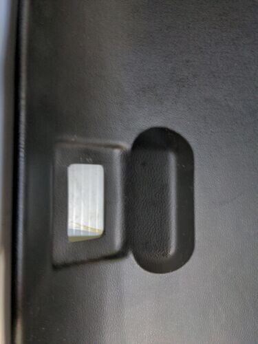 Rolls Royce Silver Spur Spirit IN trunk CENTER LOCK COVER PLASTIC