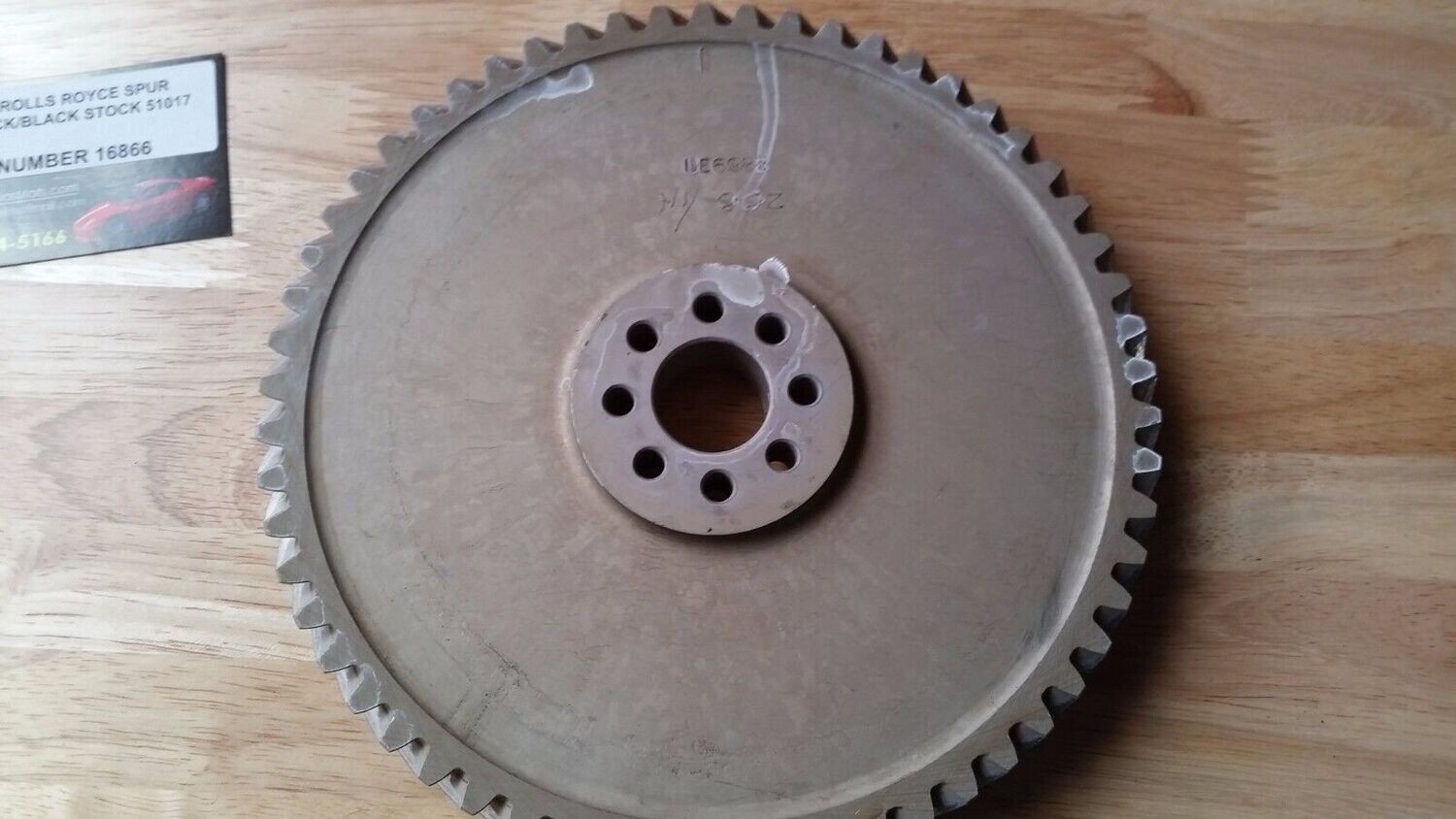 60 TO 80 Rolls Royce Silver Spur Spirit camshaft front gear UE6988