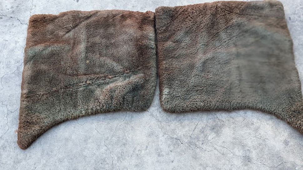 65 to 80 ROLLS ROYCE SILVER SHADOW lambwool rear CARPET overlays img