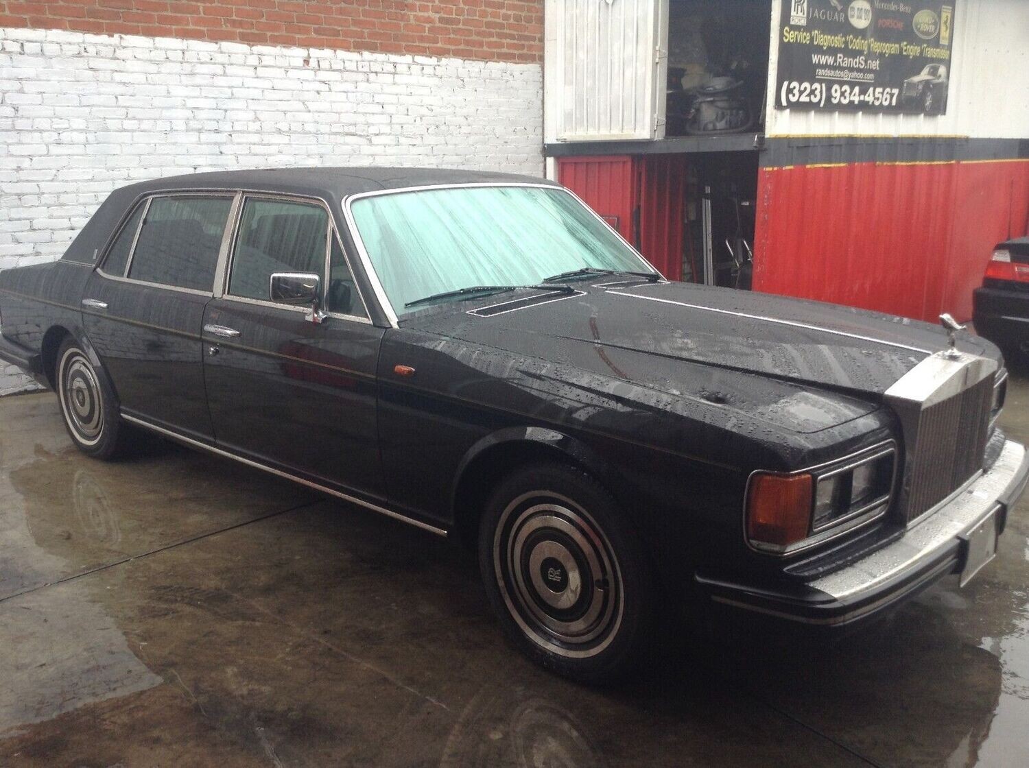 1986 Rolls Royce Silver Spirit Spur EGR mount pipe from intake to exhaust