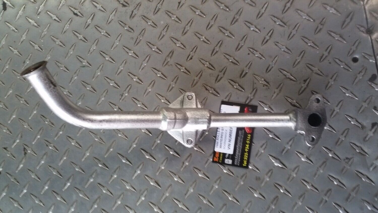 1986 Rolls Royce Silver Spirit Spur EGR mount pipe from intake to exhaust