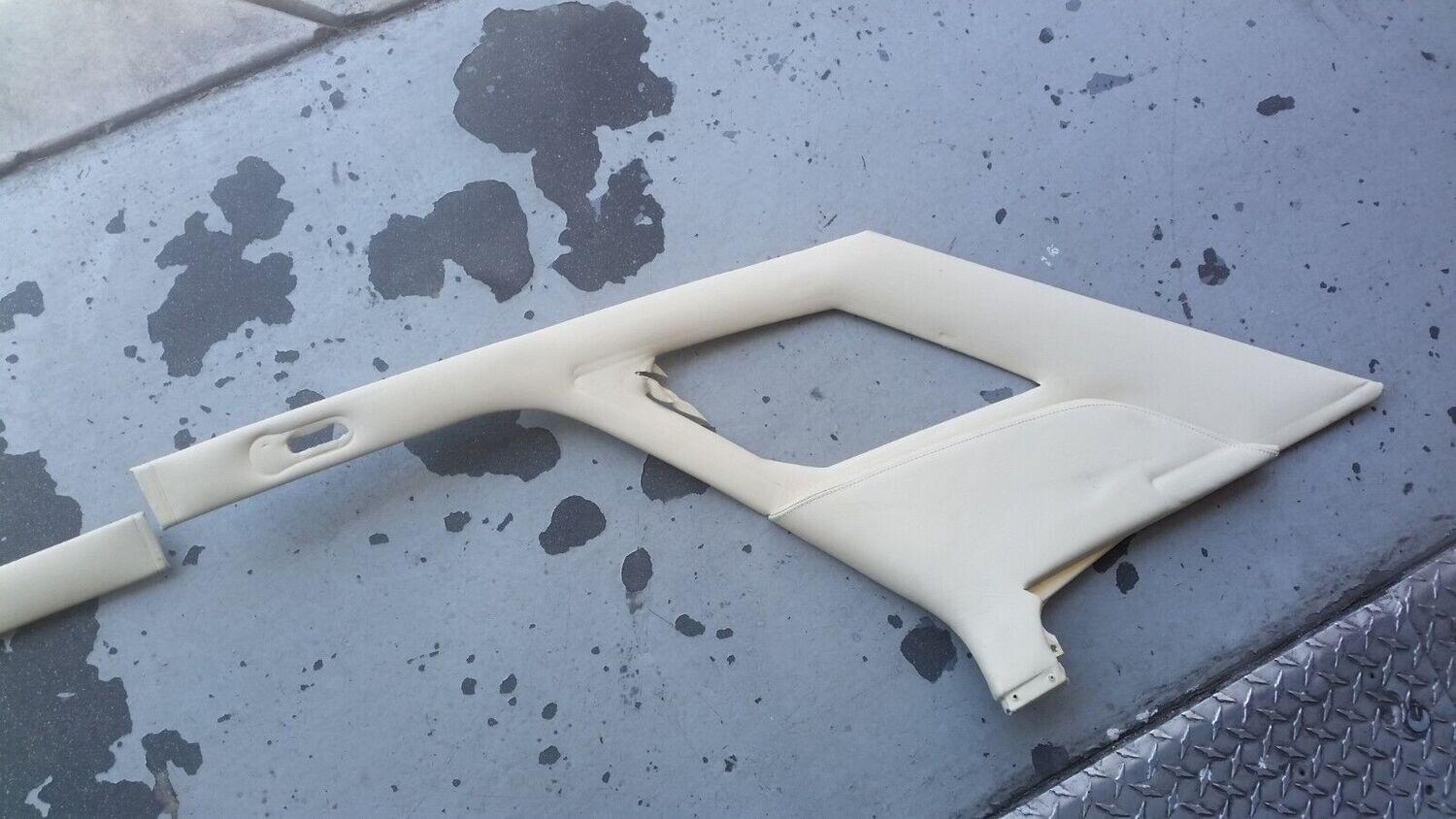 94 to 99 ROLLS ROYCE SILVER SPUR REAR SIDE PANEL BY HEADLINER CREAM BEIGE