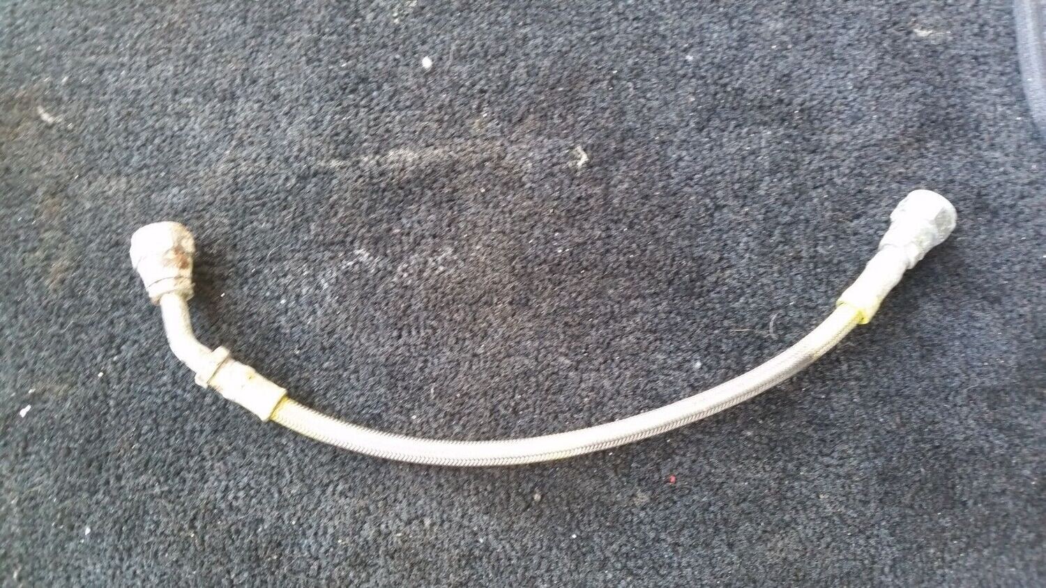 90 to 99 Rolls Royce Silver Spirit Spur Dawn braided brake hose accumulator out