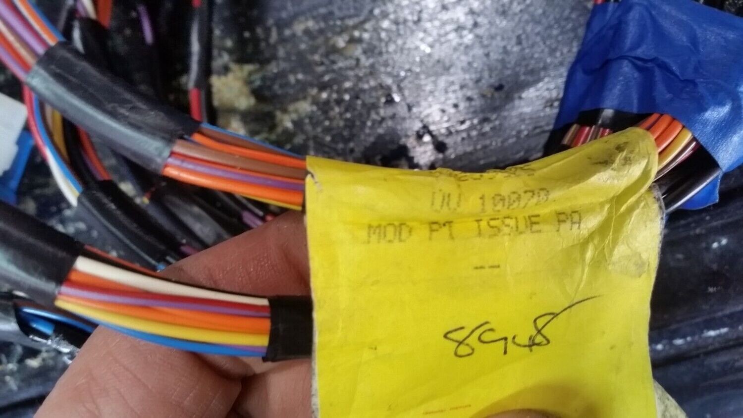 1998 ROLLS ROYCE SILVER SPUR TRUNK TAIL LIGHT wiring harness wires CABLES