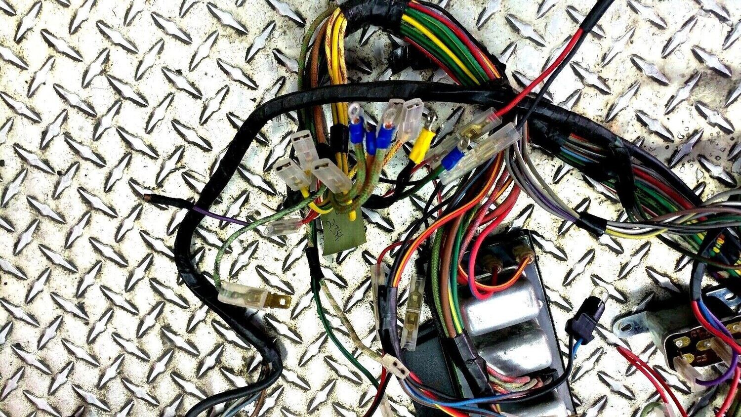 Rolls Royce Silver Shadow CENTER CONSOLE WIRING WITH LOOM AND RELAYS