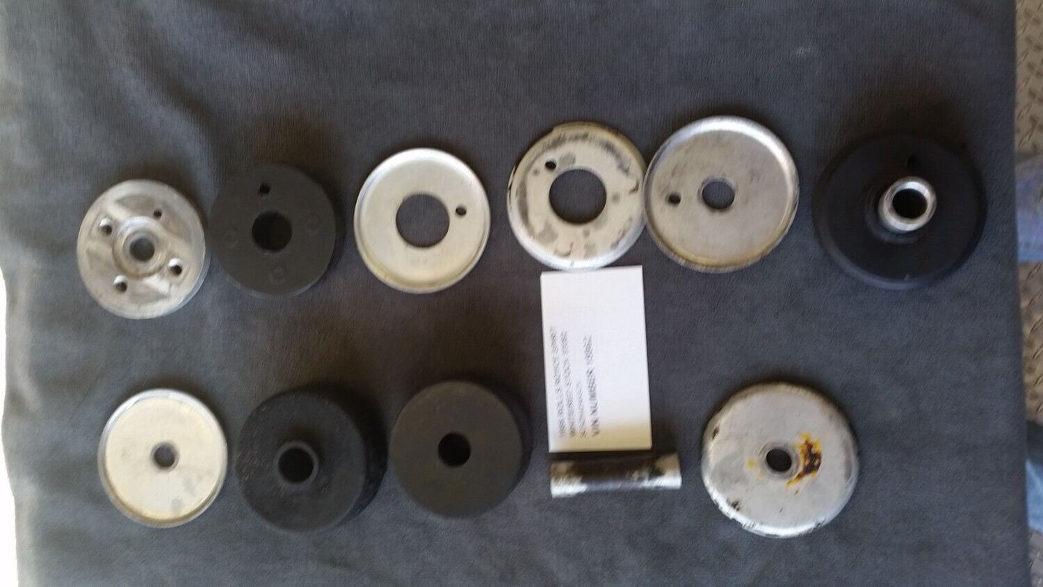 Rolls Silver Spirit Spur Corniche rear Shock Damper rubber mounts and hardware