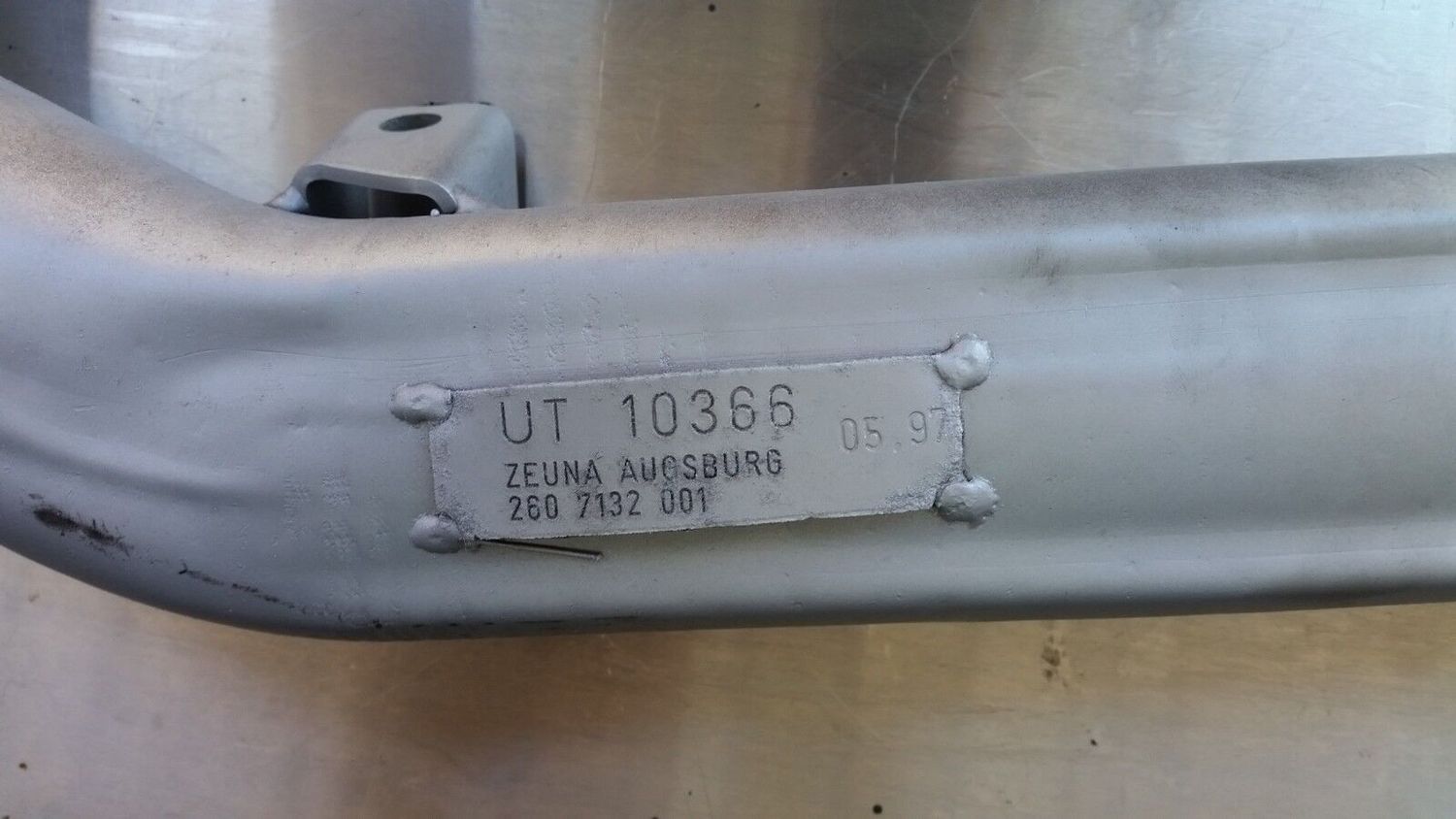 1998 Rolls Royce Silver Spirit Spur EXHAUST PIPE FOR TURBO UT10366