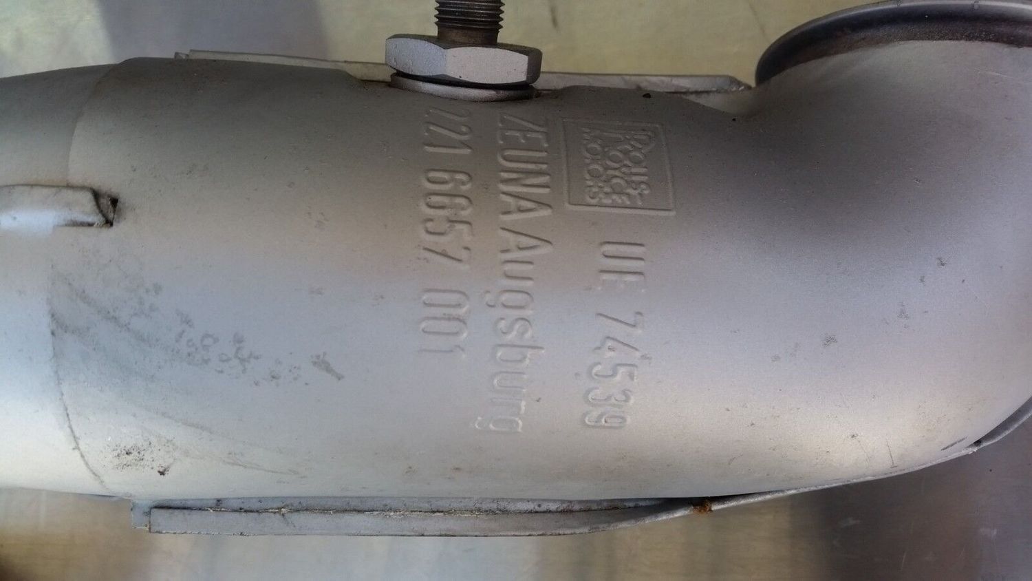 1998 Rolls Royce Silver Spirit Spur EXHAUST PIPE SEE PICTURES FOR TURBO UE74539