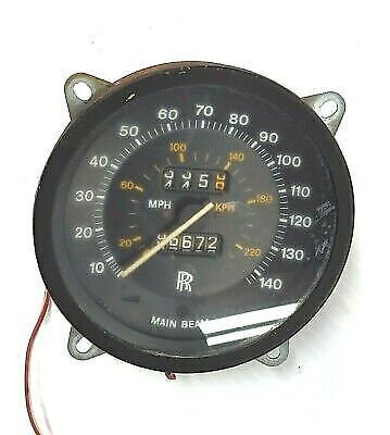 Rolls Royce Silver Shadow I CORNICHE SPEEDOMETER MPH TESTED UD20162