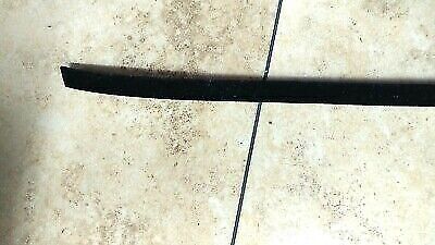81 - 98 ROLLS ROYCE SILVER SPUR BENTLEY CHROME door moulding wiper rubber strip