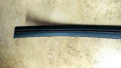 81 - 98 ROLLS ROYCE SILVER SPUR BENTLEY CHROME door moulding wiper rubber strip