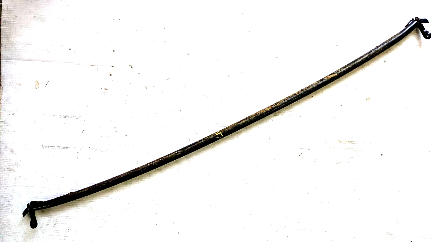 FERRARI 360 SPIDER PARTS CAPOTE CONVERTIBLE TOP CENTER CROSS BAR ROUND