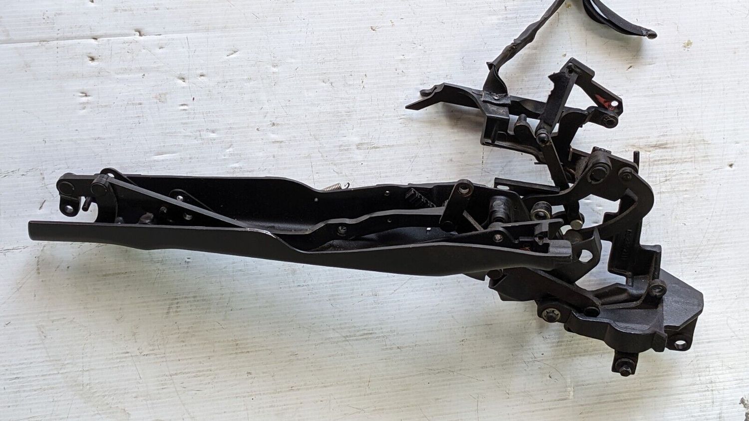 FERRARI 360 SPIDER PARTS CAPOTE CONVERTIBLE TOP RIGHT cente FRAME MAIN BASE