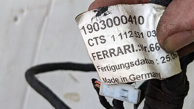 FERRARI 360 SPIDER PARTS CAPOTE CONVERTIBLE TOP WIRING