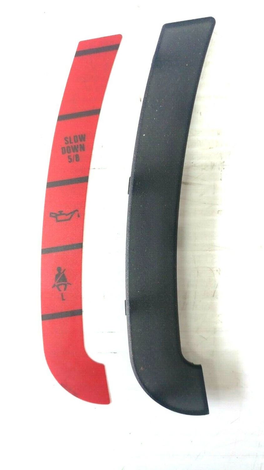 FERRARI 348 PARTS board dash gauge LEFT SIDE WARNING LIGHT STRIP