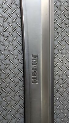 FERRARI 360 SPIDER PARTS LEFT DOOR KICK PLATE SILL RUNNING 68146600