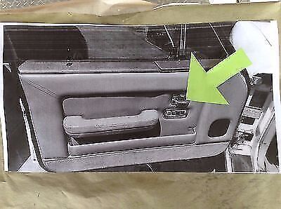 ROLLS ROYCE 84 SILVER SPUR INTERIOR DOOR HANDLE - DRIVER SIDE READY TO SHIP