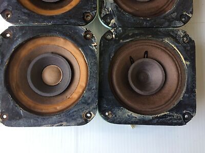 65 - 80 ROLLS ROYCE SILVER SHADOW SET OF 4 SPEAKERS ORIGINAL CONDITION