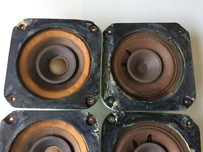 65 - 80 ROLLS ROYCE SILVER SHADOW SET OF 4 SPEAKERS ORIGINAL CONDITION
