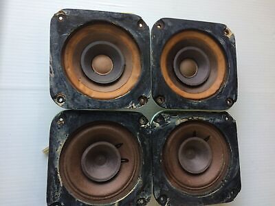 65 - 80 ROLLS ROYCE SILVER SHADOW SET OF 4 SPEAKERS ORIGINAL CONDITION
