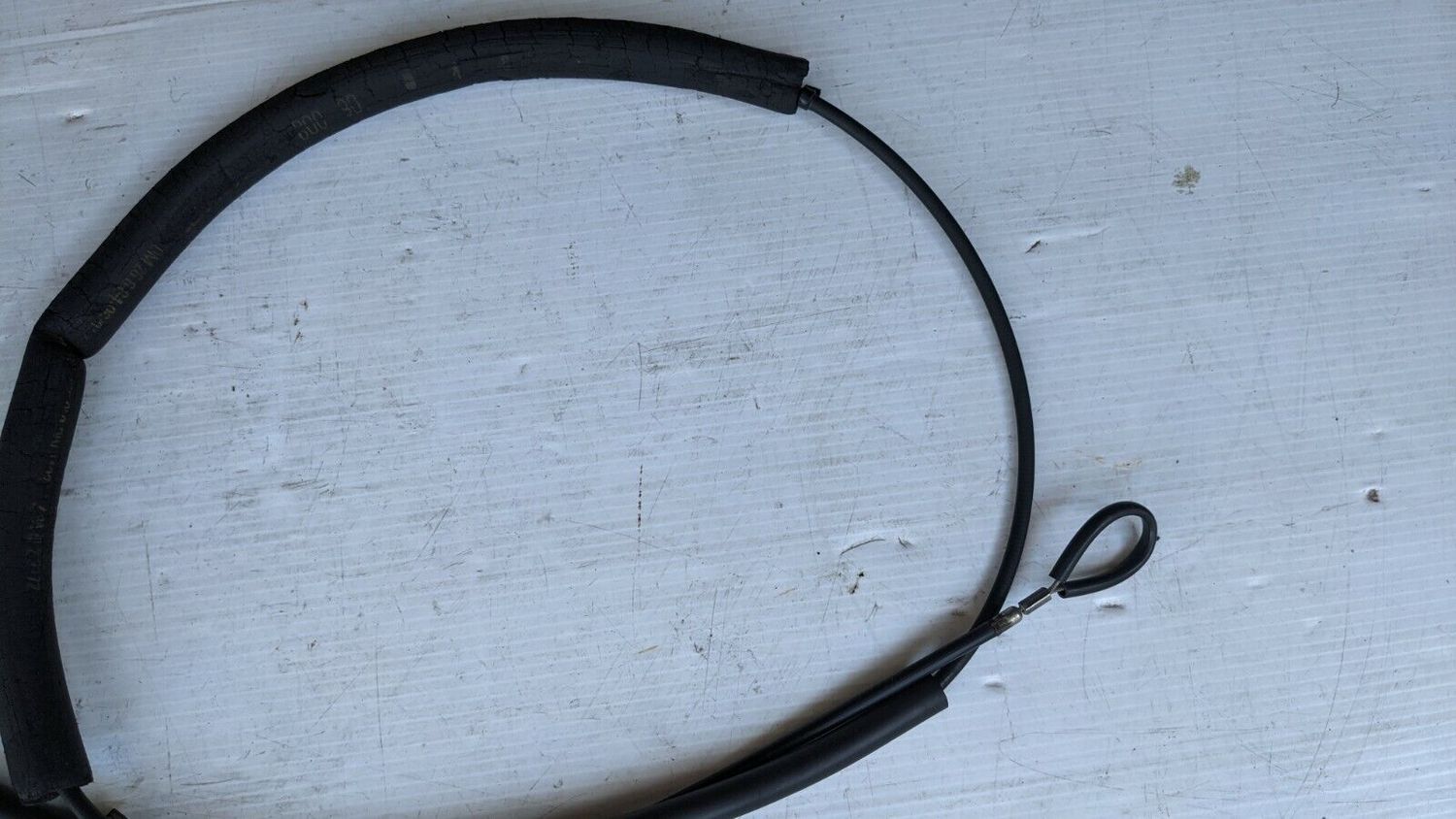 2000-2004 Ferrari 360 Spider Rear Engine Lid EMERGENCY release cable 65849900