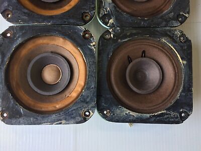65 - 80 ROLLS ROYCE SILVER SHADOW SET OF 4 SPEAKERS ORIGINAL CONDITION